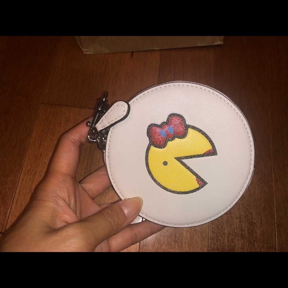Coach PAC Man Collection Coin Bag NWT